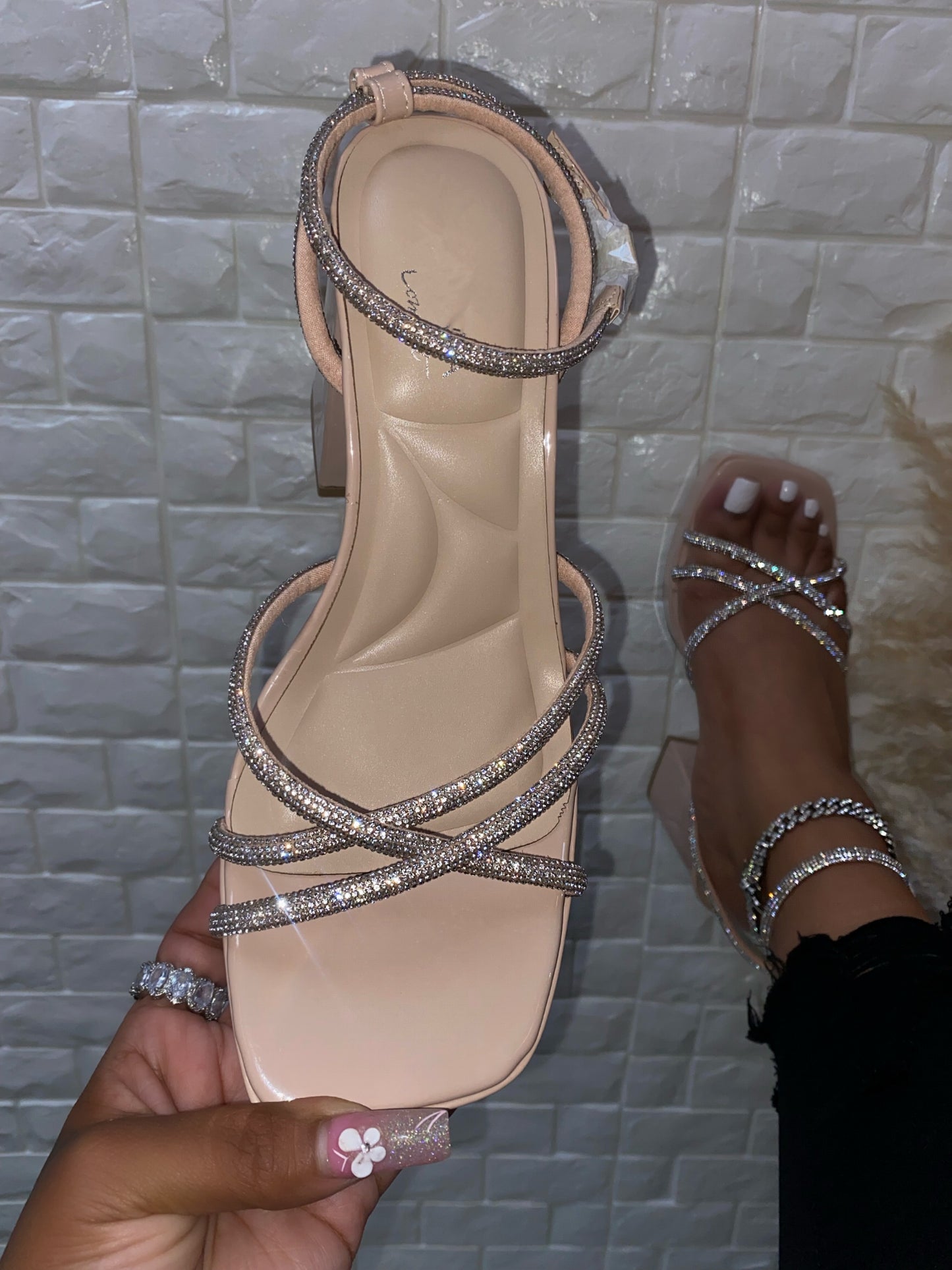 Audree Heel - Nude (Wide Friendly)