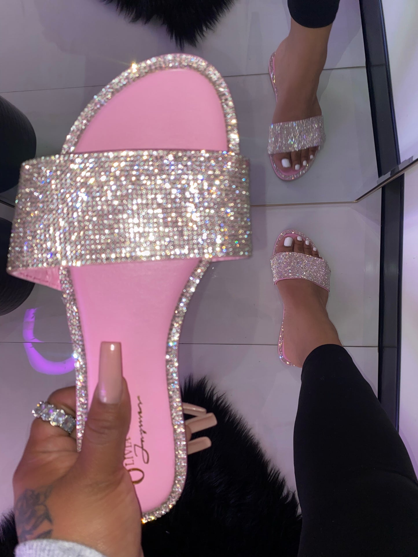 Beki Sandal - Light Pink (Wide Friendly)