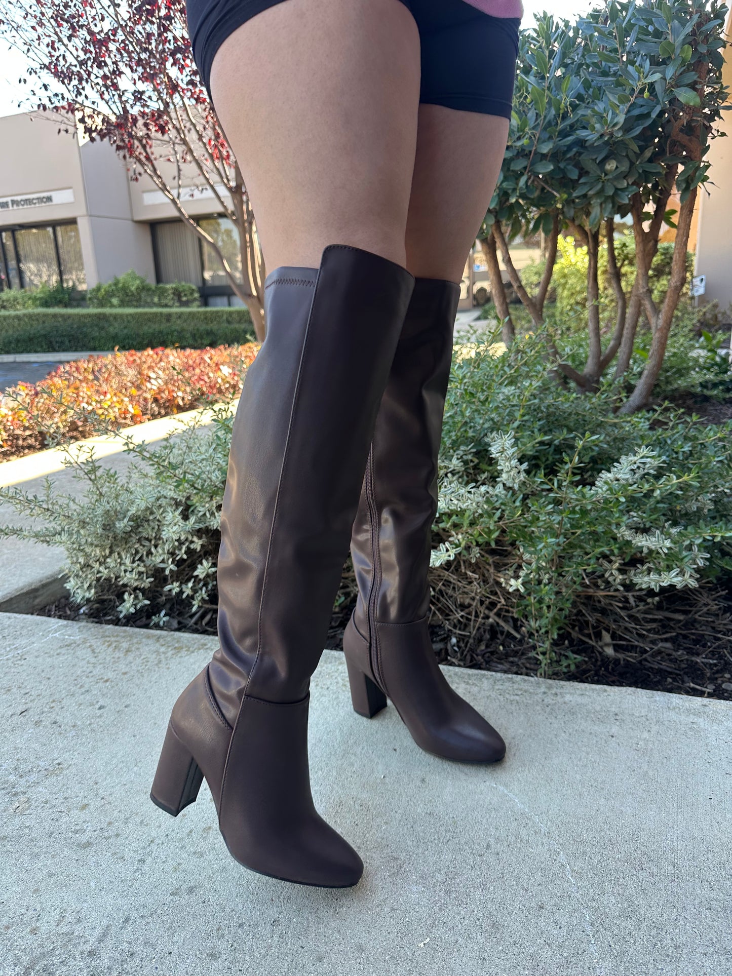 Deryn Boot - Brown (Wide Calf)