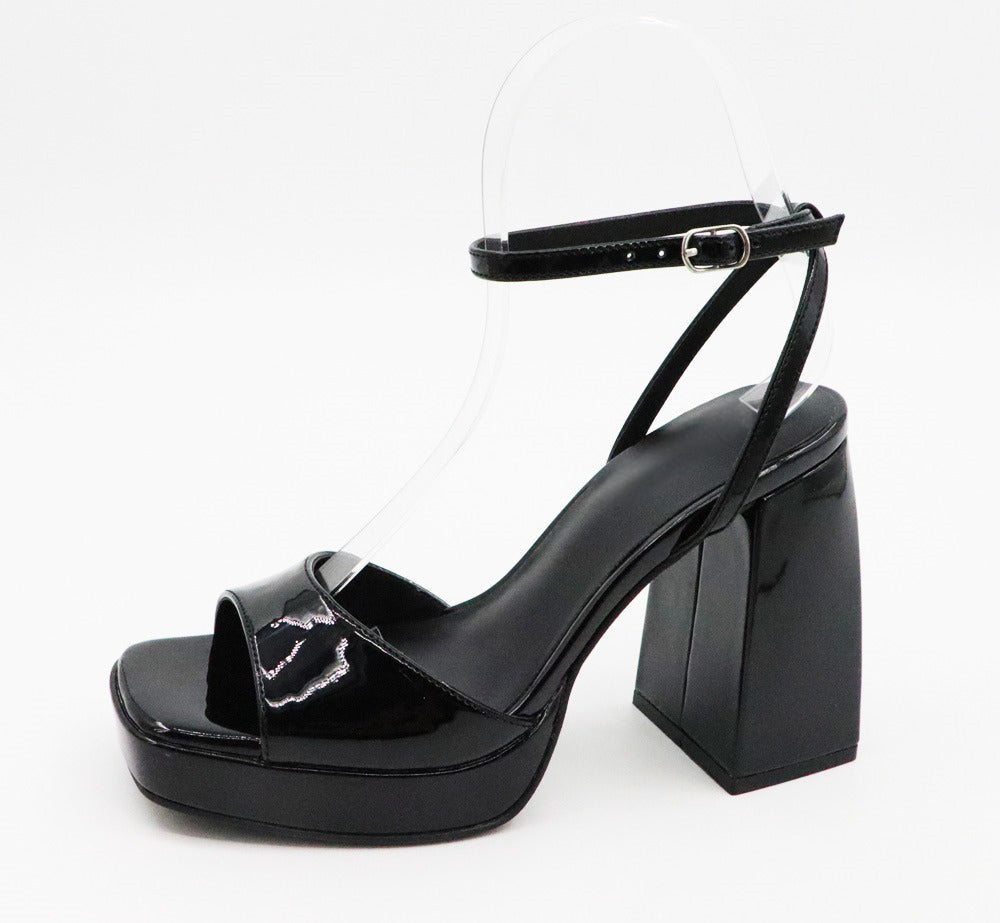 Gia Heel- Black (Wide Friendly)