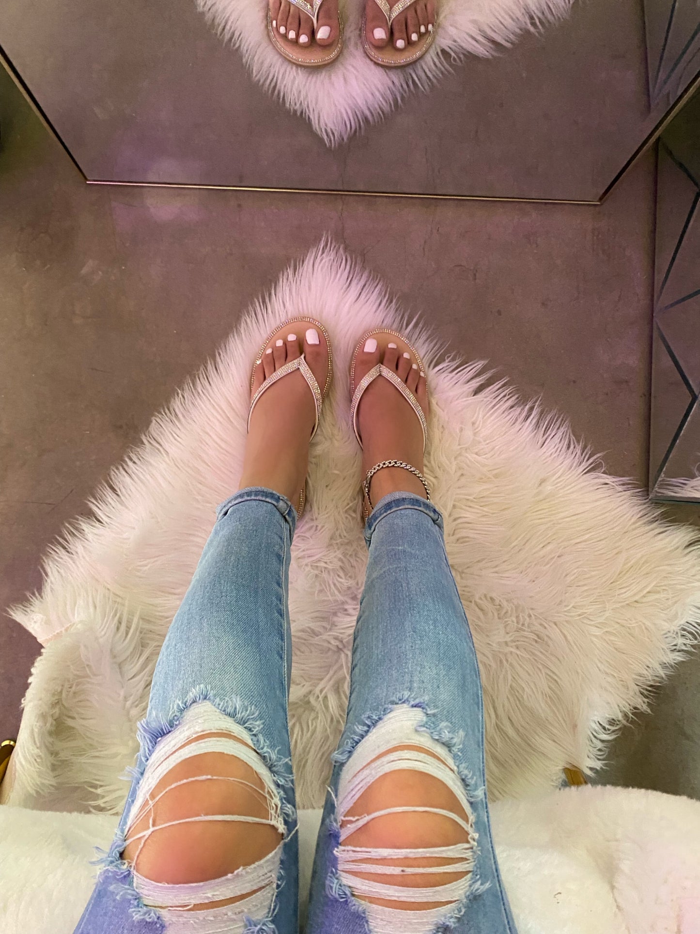 Honey Sandal - White (Wide Friendly)
