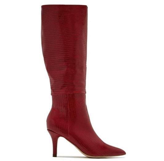 Vine Boot - Burgundy