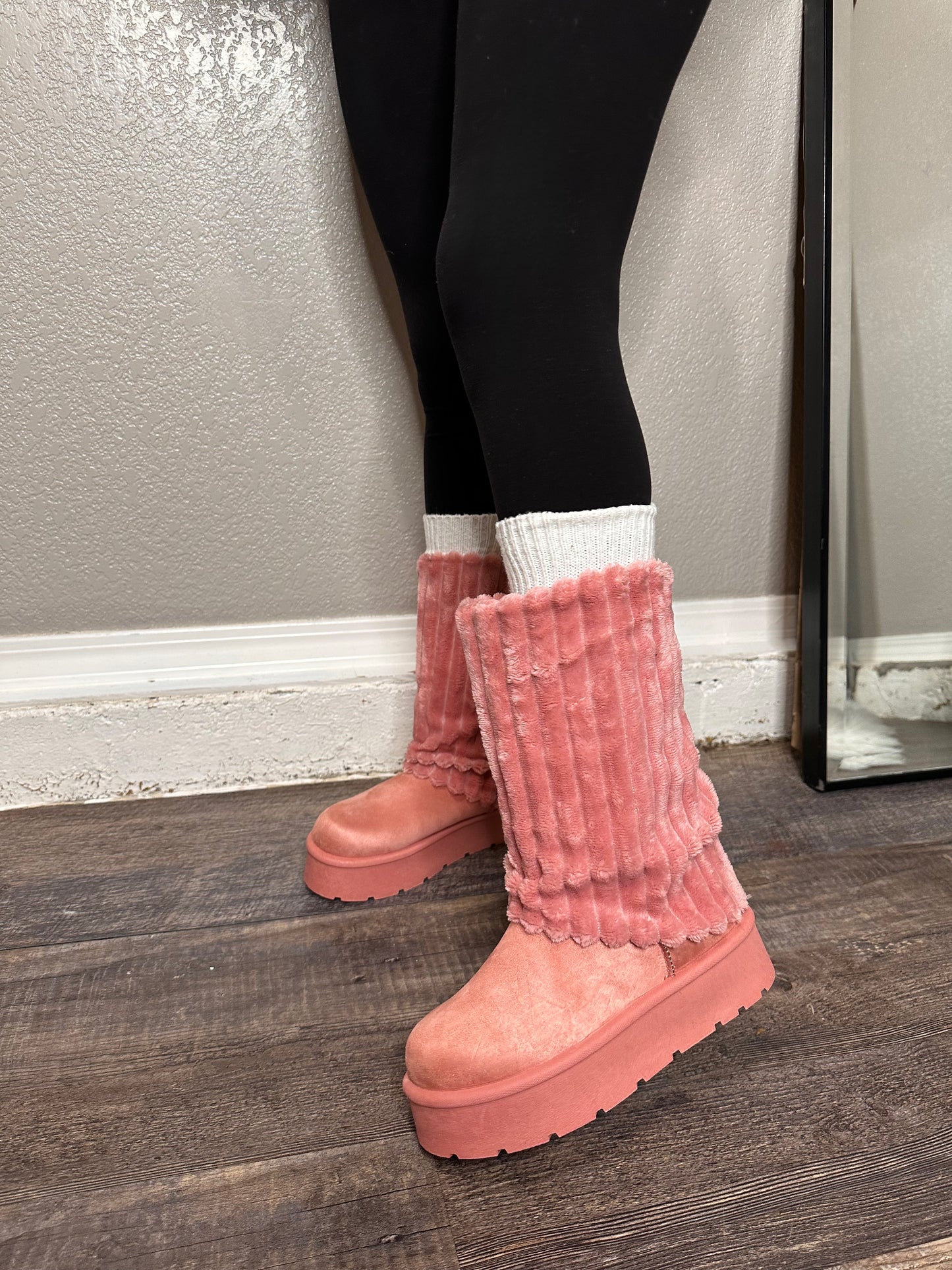 Brooklyn Boot - Blush Pink