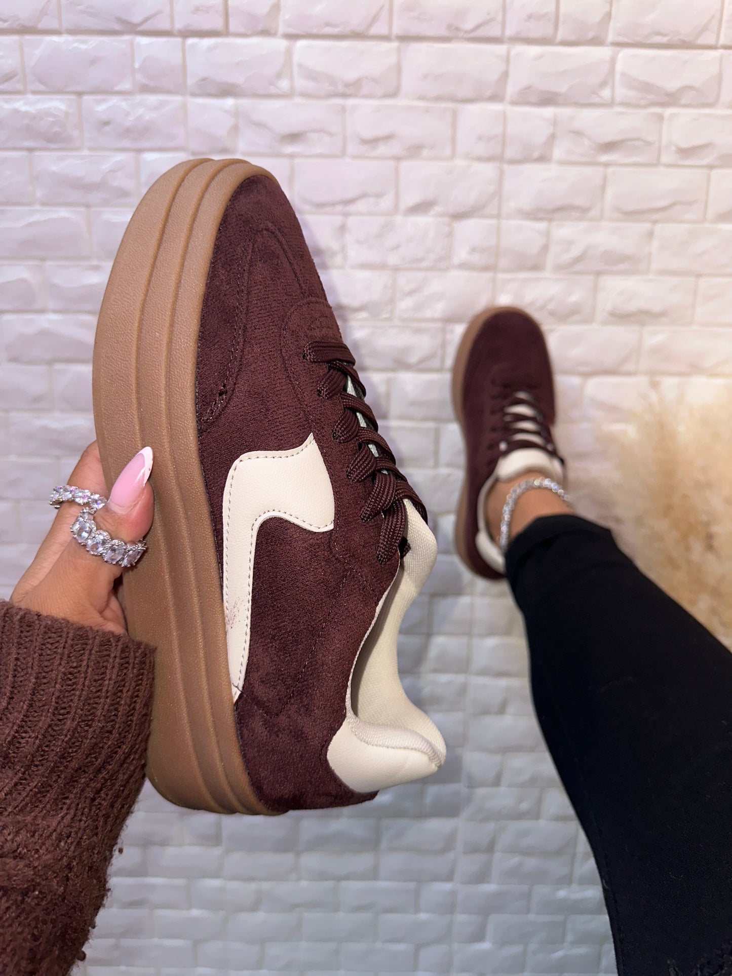 Shelby Sneaker - Brown