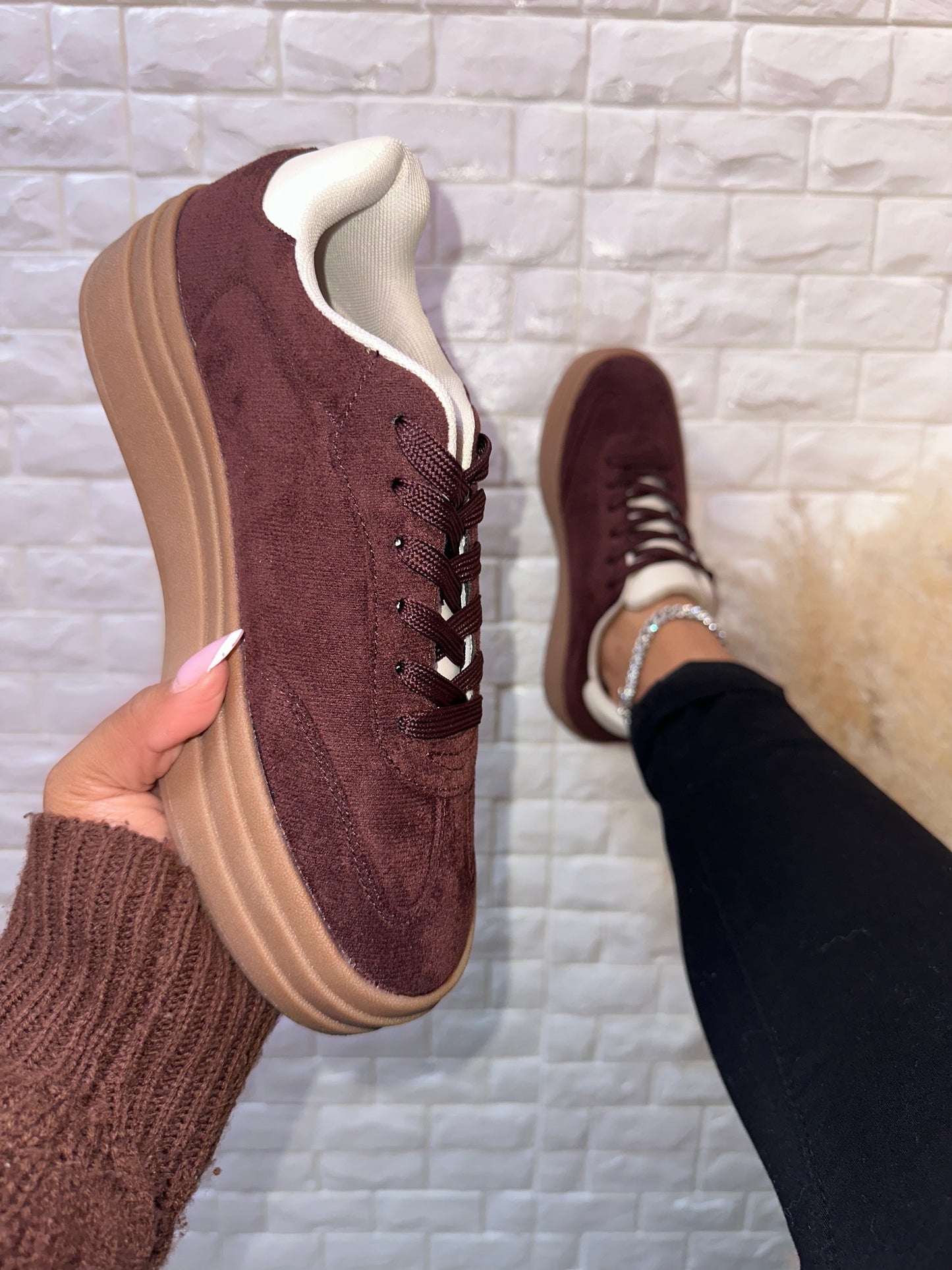 Shelby Sneaker - Brown