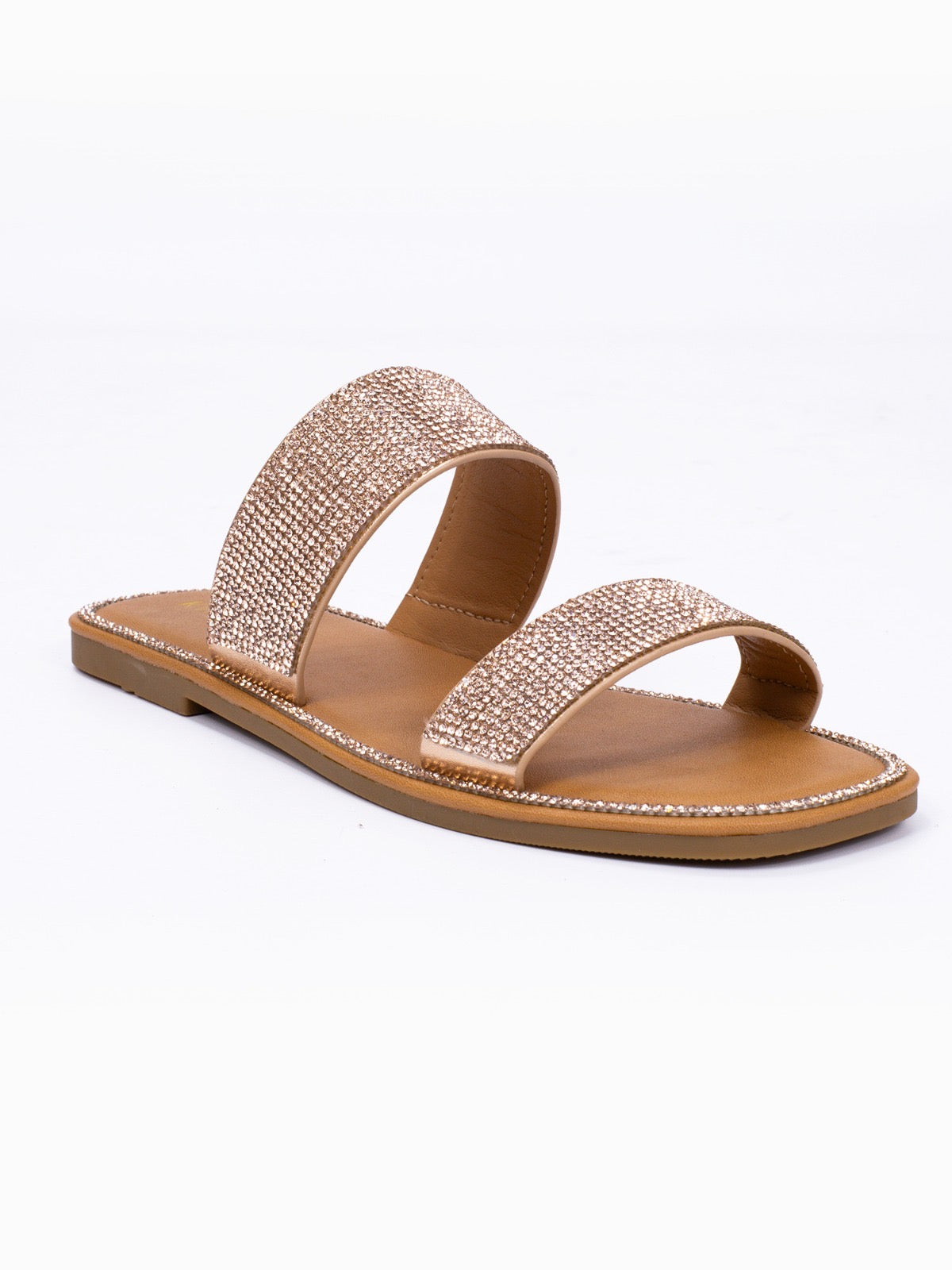 Livi Sandal - Rose Gold (Wide Fit)