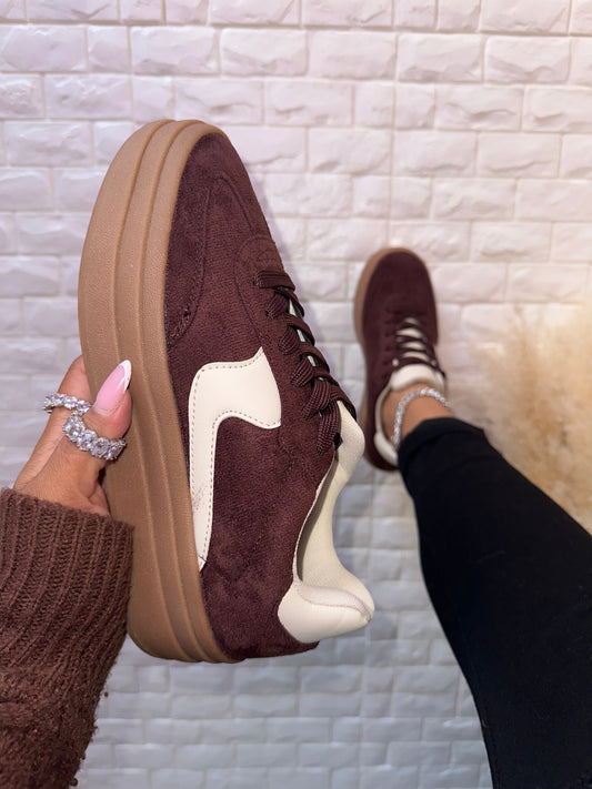 Shelby Sneaker - Brown