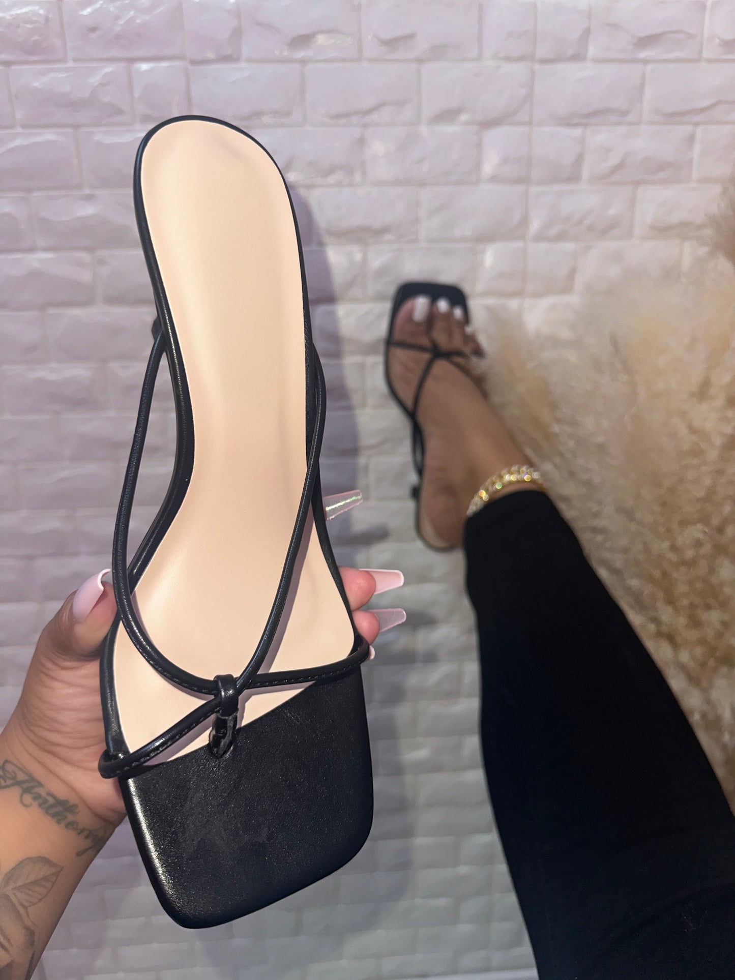 Dexi Heel - Black (Wide Friendly)