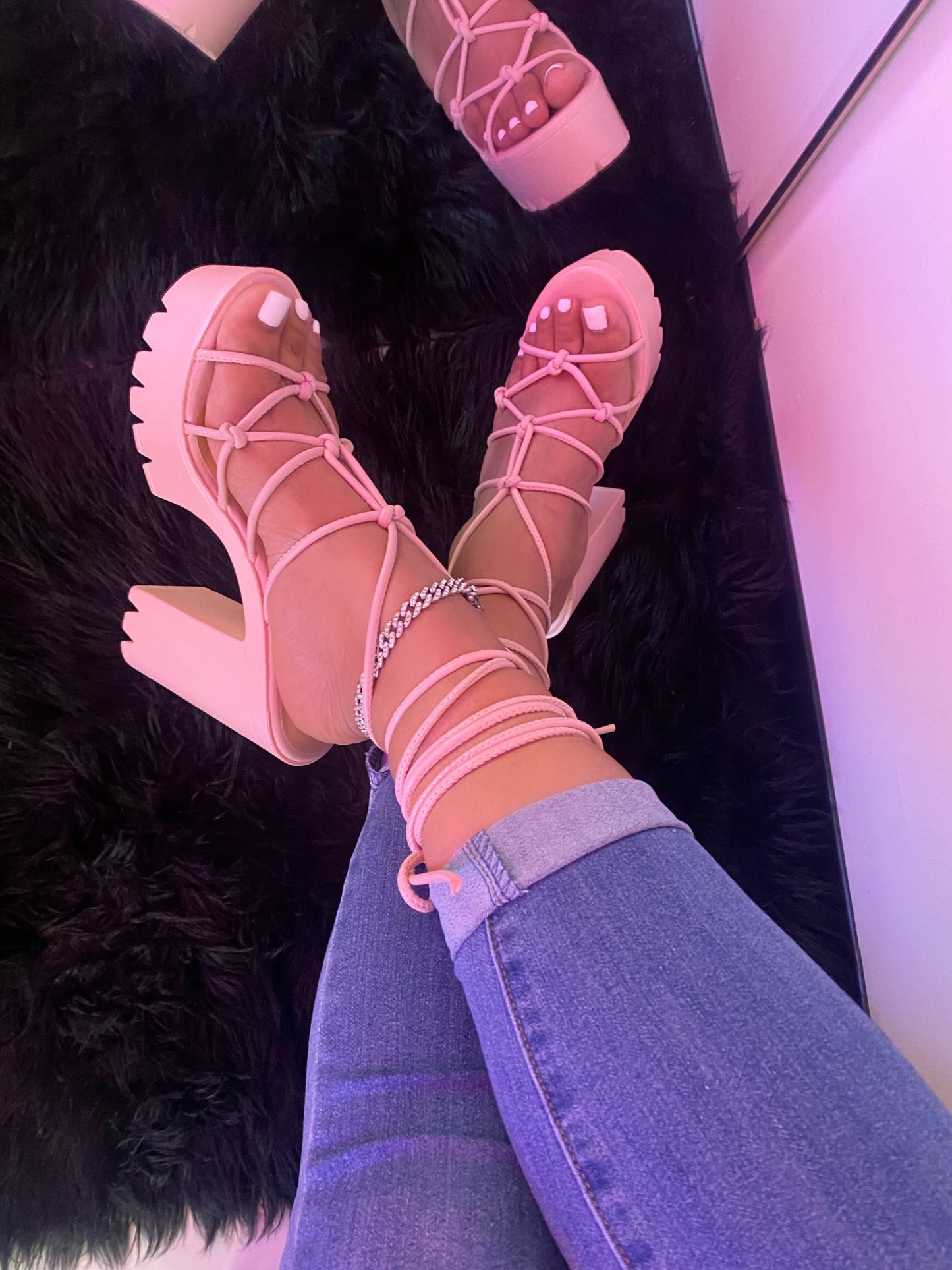 Robbin Heel - Pink (Wide Freindly)