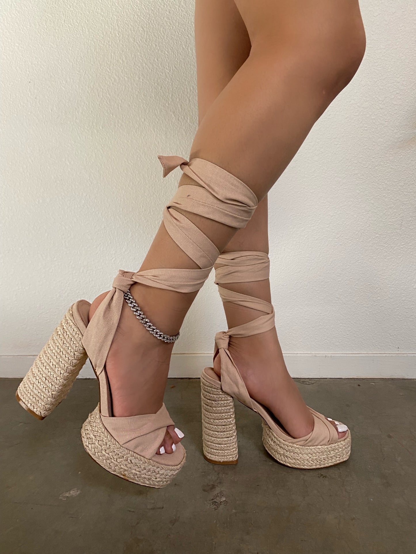 London Heel - Nude