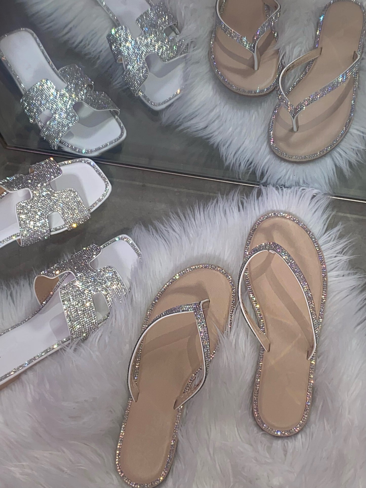 Honey Sandal - White (Wide Friendly)