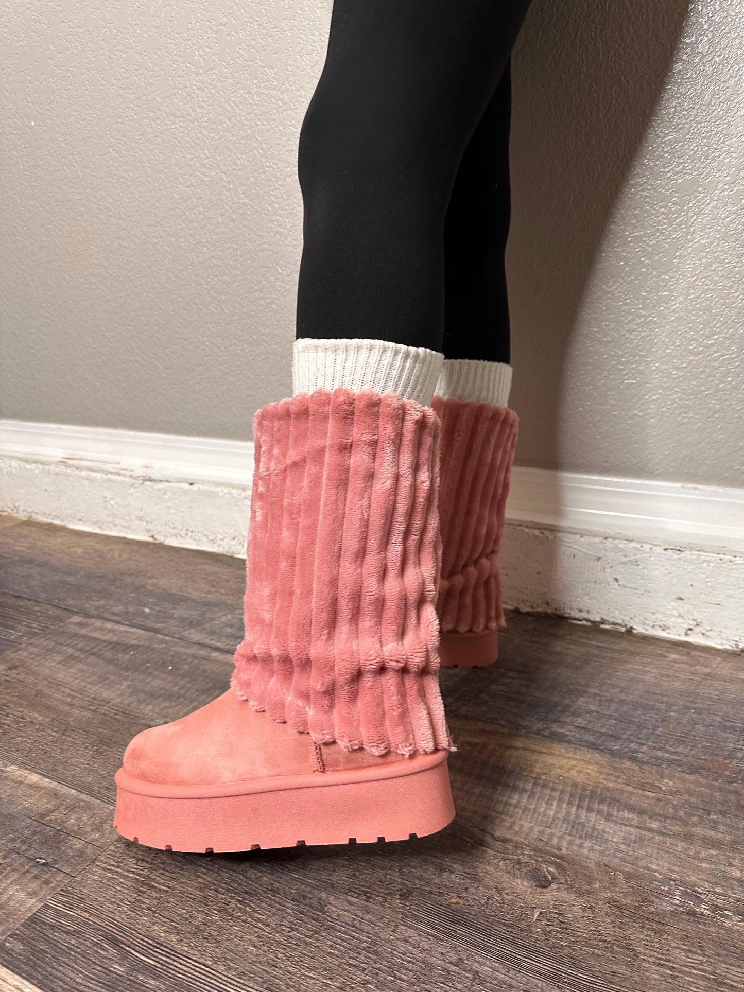 Brooklyn Boot - Blush Pink