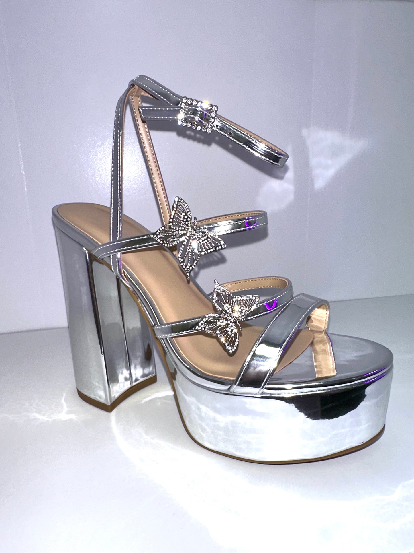 Dalia Heel - Silver