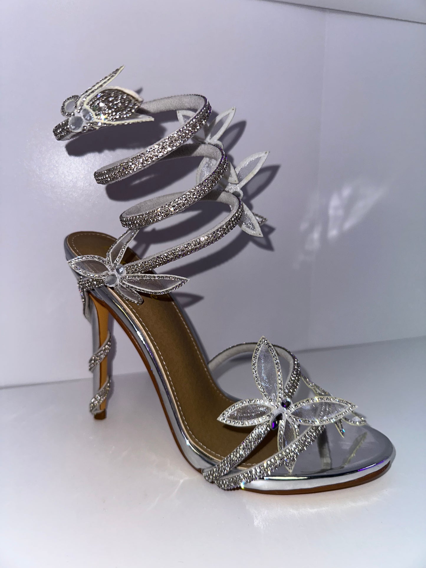 Fantasy Heel - Silver (Wide Friendly)