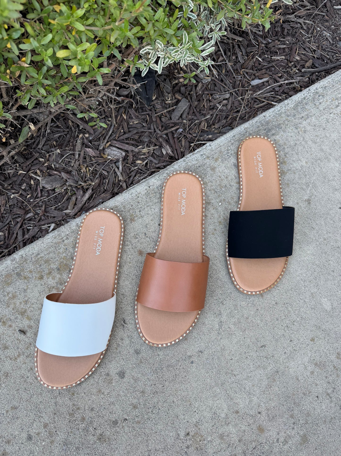 Amirah Sandal - Tan (Wide Fit)