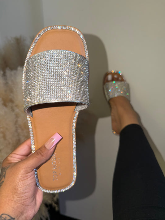 Rayene Sandal - Silver (Wide Width)