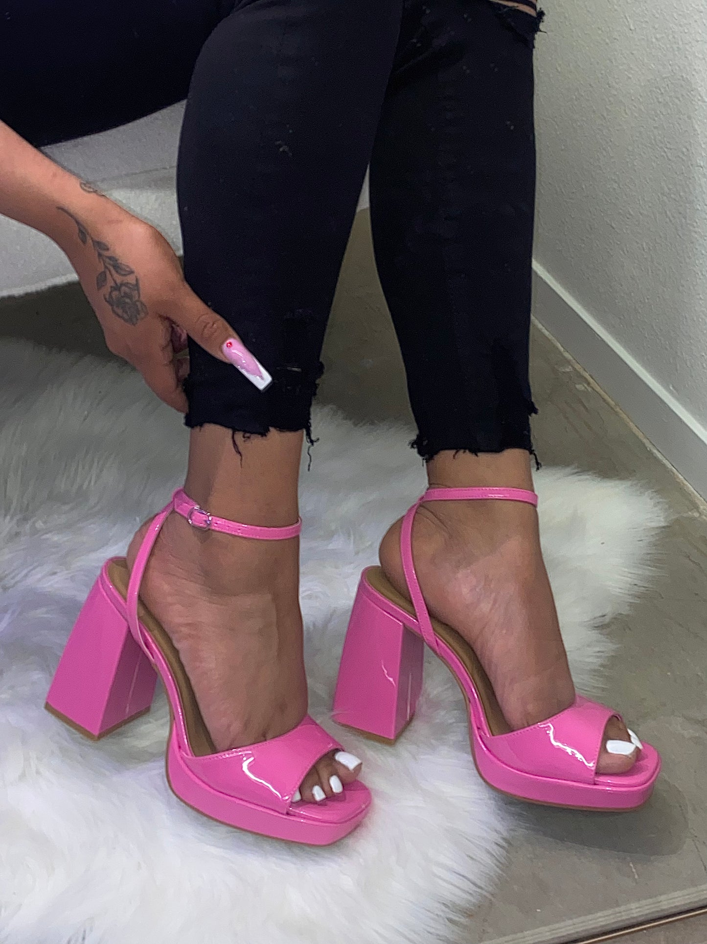 Gia Heel- Pink (Wide Friendly)