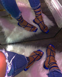 Chantel Strappy Sandal - BLUE - ShopShoeHaul
