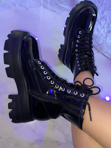 Gia Boot - Black (Wide Fit) - ShopShoeHaul