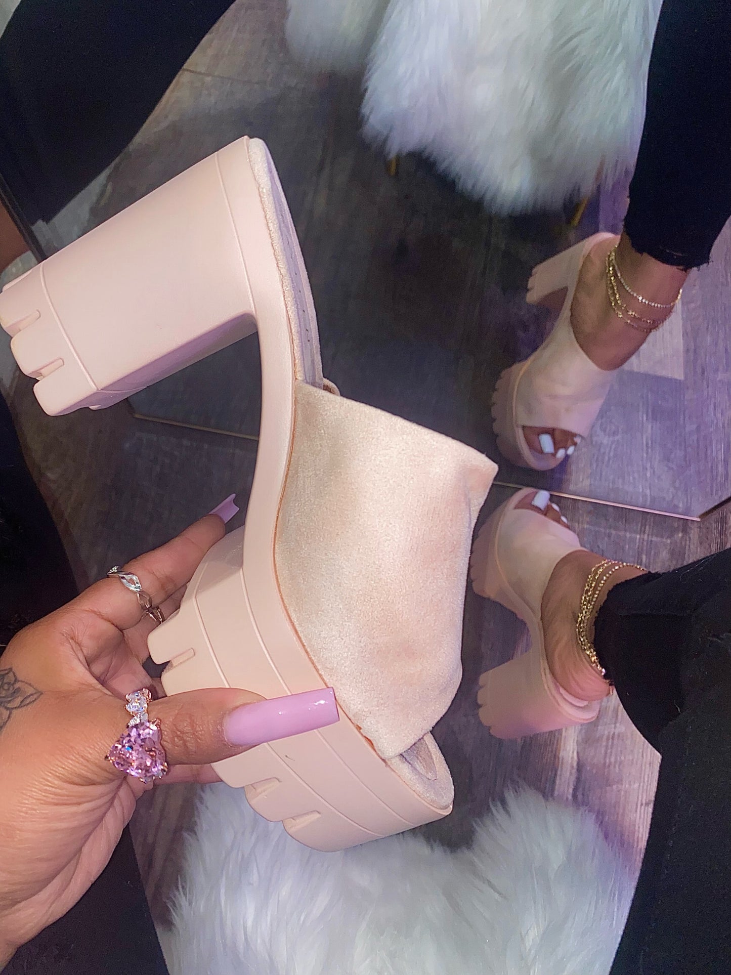 Tammy Heel - Nude (Wide Friendly)