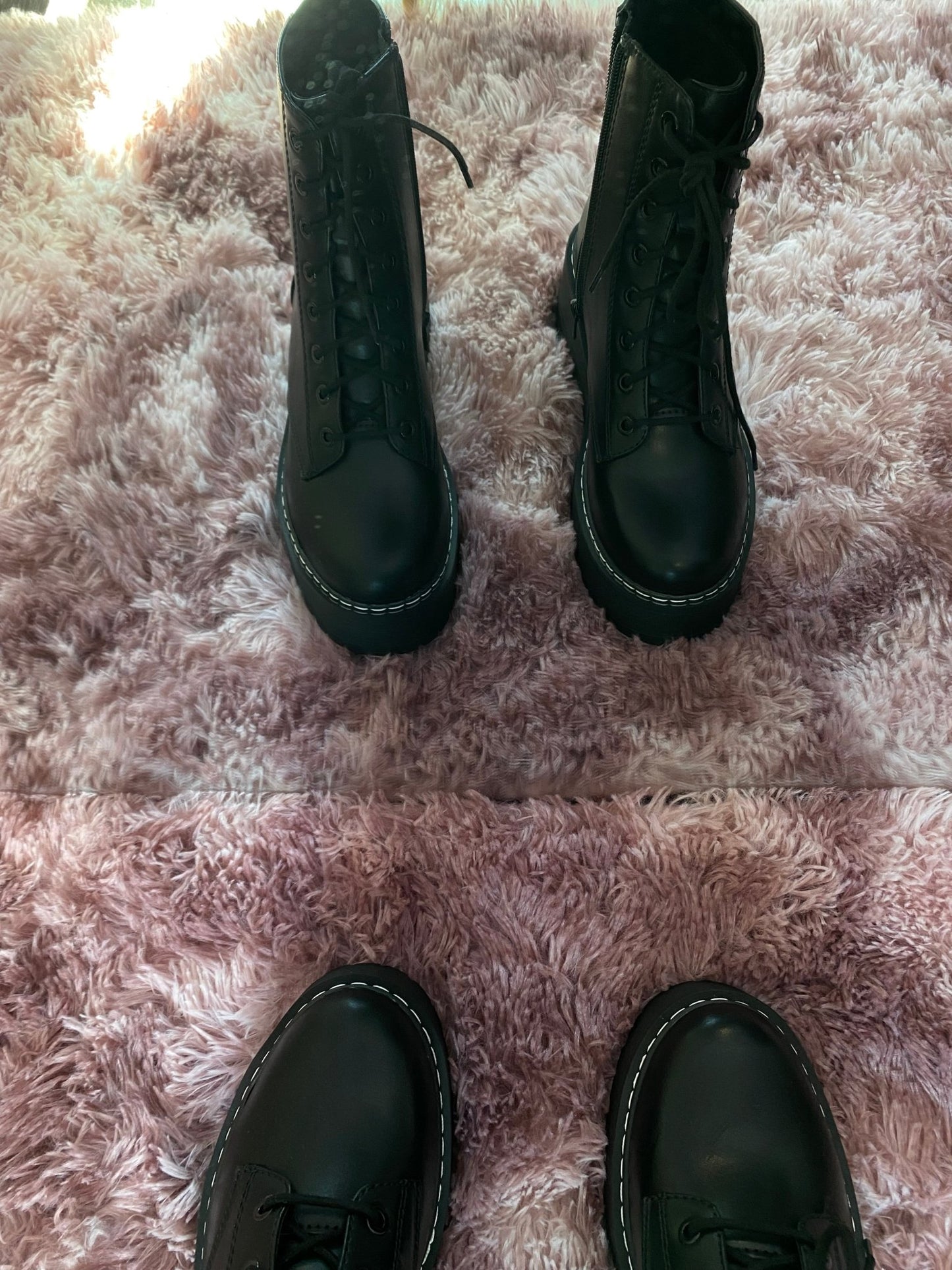 Raven Boot - PU Black - ShopShoeHaul