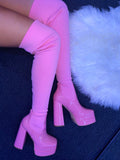 Remy Sock Boot - PINK - ShopShoeHaul
